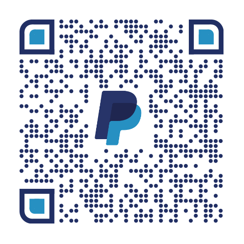 PayPal donation QR code